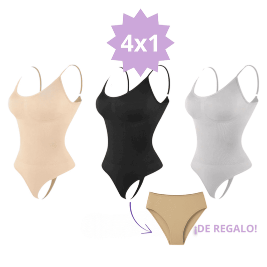 Oferta 3x1 bodys moldeadores de cintura + panty moldeadora de regalo